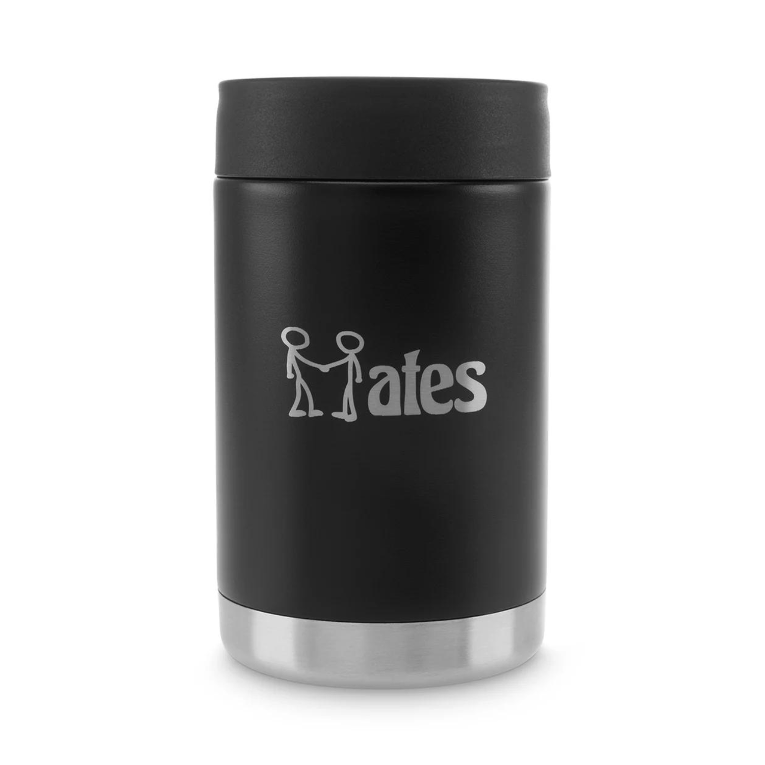 Stainless Stubby Holder (Black)