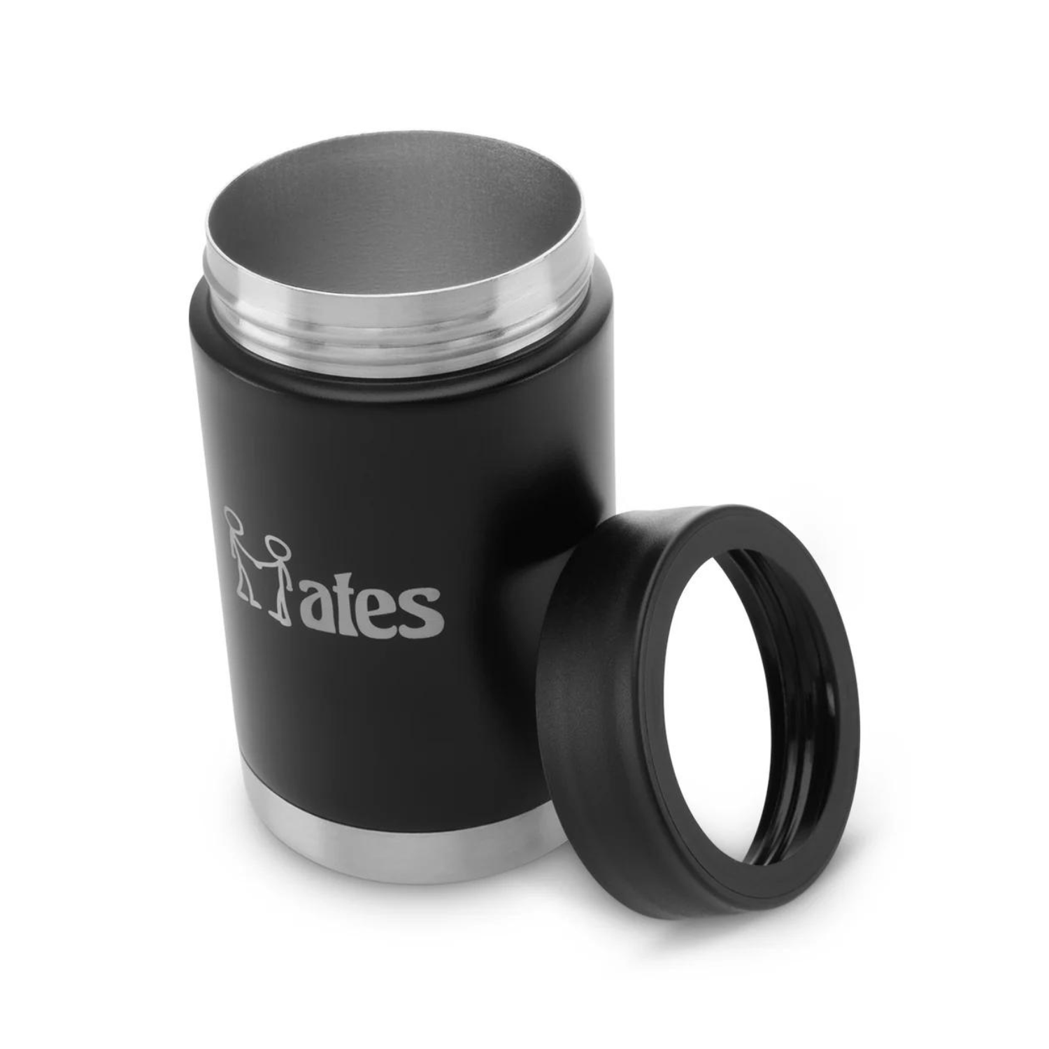 Stainless Stubby Holder (Black)