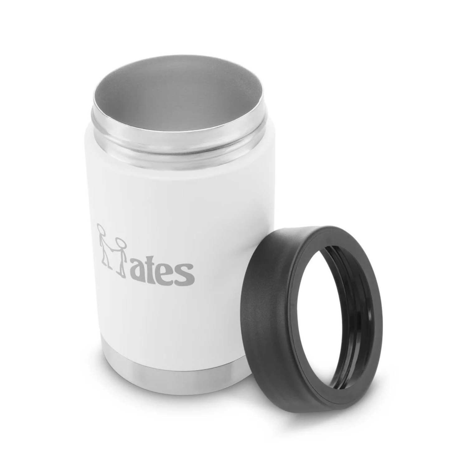 Stainless Stubby Holder (White)