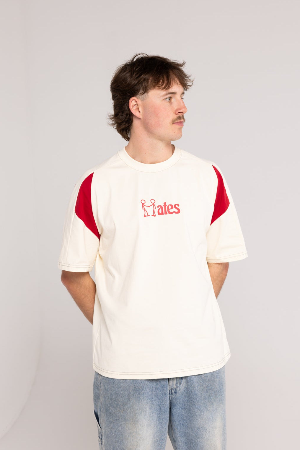 Red/white pilot T-Shirt (limited sizes left)