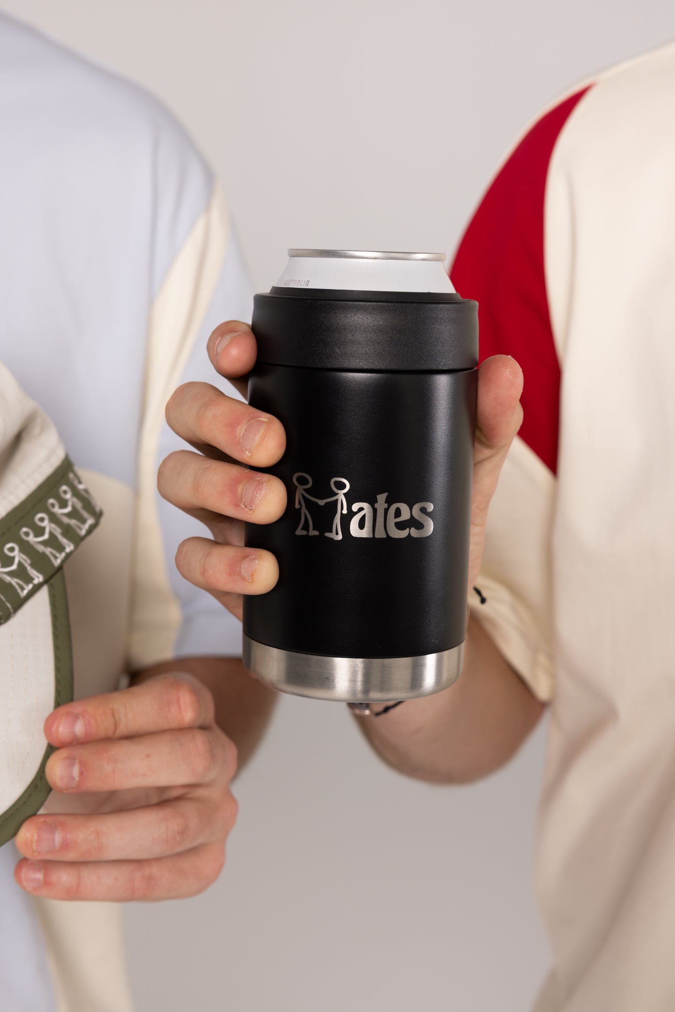 Stainless Stubby Holder (Black)