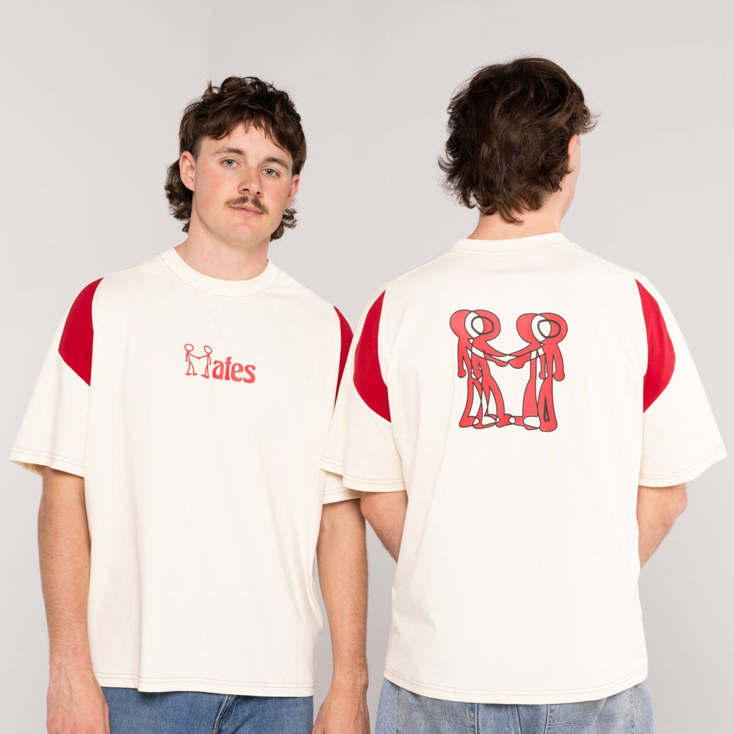 Red/white pilot T-Shirt (limited sizes left)