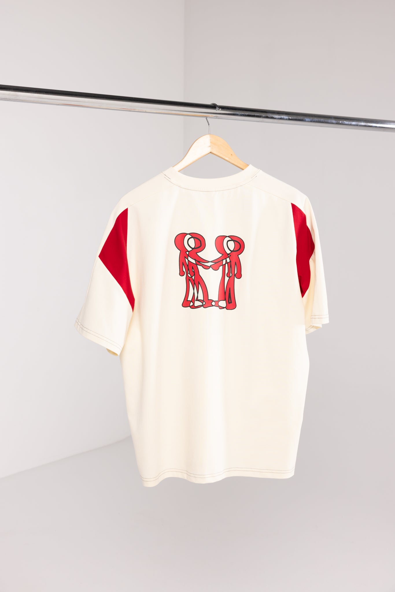 Red/white pilot T-Shirt (limited sizes left)