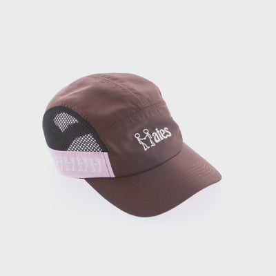 Brown/Lavender Cap