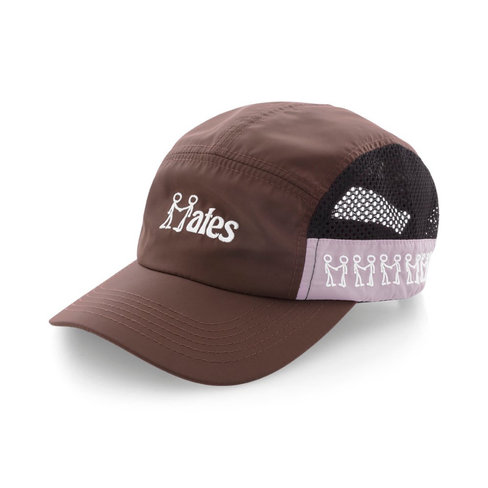 Brown/Lavender Cap - mateslabel